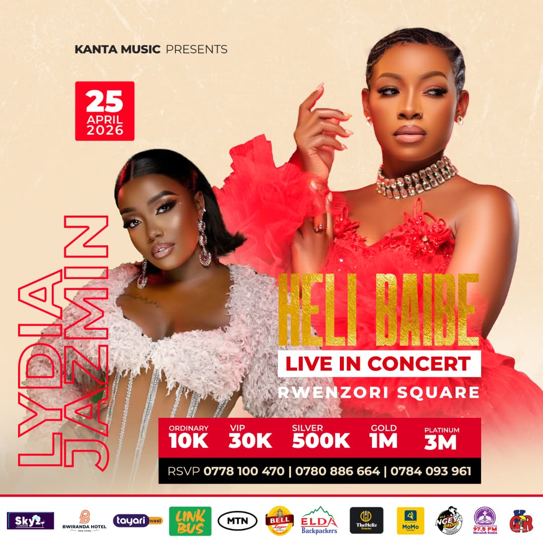 McSilent's tweet image. One of the top Ugandan female artists #LYDIA JAZMIN  will be performing live at #HELI BEIBE LIVE IN CONCERT happening on #25th April this Saturday at #Rwenzori Square, Kasese, don't dare to miss out this amazing night, let's turn up in big numbers and make it a full house