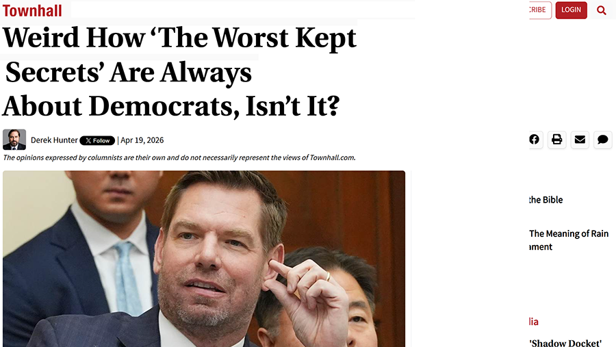 UPMHPM's tweet image. This!!! 👇🏻🧐Weird? No its actually by design as fake news tries to control the narrative!😡 #FakeNews  #NCSWIC townhall.com/columnists/der…