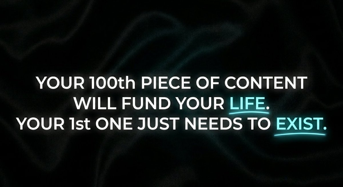 FinUpFinance's tweet image. Forget perfection. Aim for consistency. 📉

The 90-Day Faceless Strategy is boring work, not magic.

✦ 1 Niche (don't overthink). 
✦ 1 Video Daily (even if it's 7/10). 
✦ 1 Goal: Get. Done.

Quantity leads to Quality. Your first asset just needs to exist. 
#AI #GrowthMindset