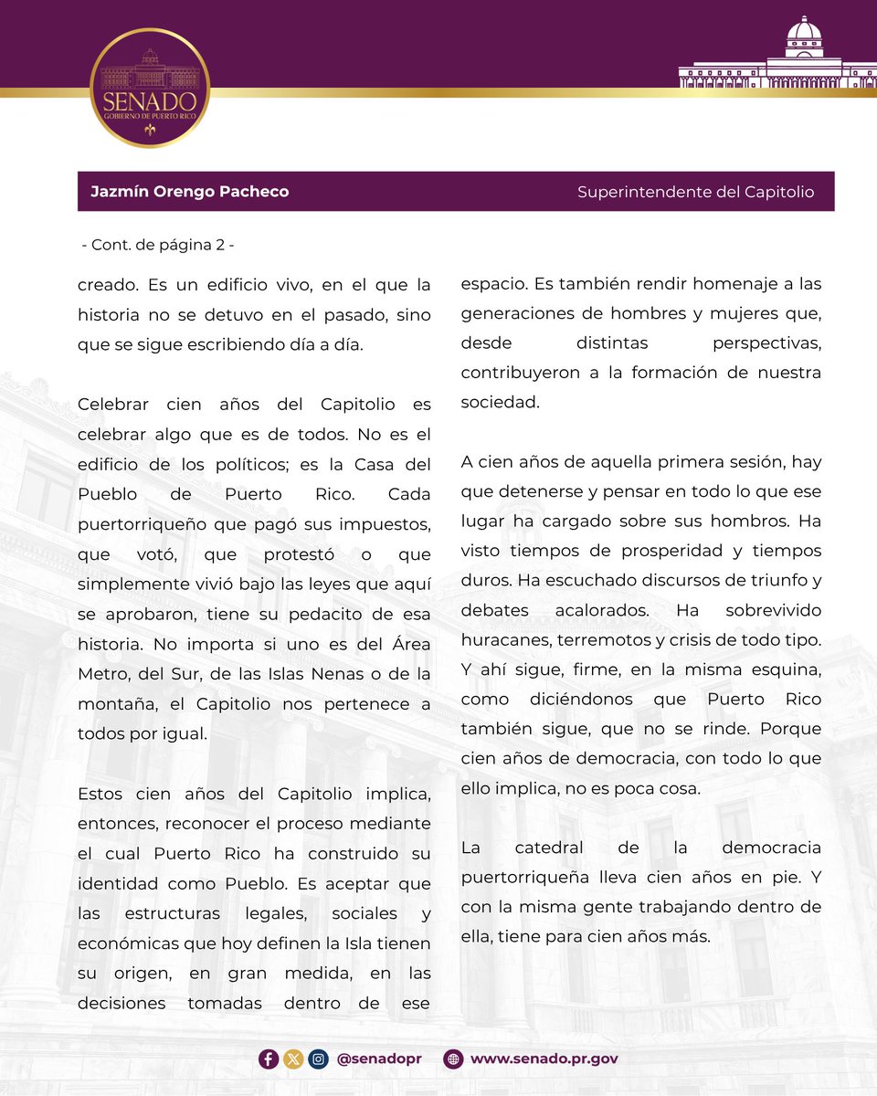 Senado de Puerto Rico tweet media