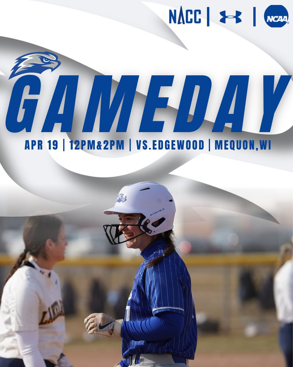 CUW_SB's tweet photo. Another home game day!!

vs. Edgewood @ 12pm &amp; 2pm https://t.co/aD2EiXeLq2