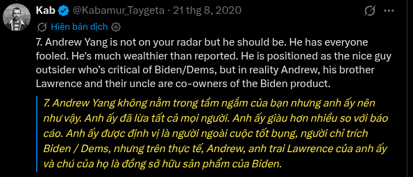 HoangPhuong_84's tweet image. 🧵71⬆️
🔑72✨
Forward Party Co-Chair Andrew Yang shares the urgent steps the White House must take to protect American workers from the looming AI 'job-pocalypse'. (Video news excerpt from @NewsNation)
youtu.be/2E0eU0X7kUw?si…
---
x.com/Kabamur_Tayget…
#DeepState #Cabal #Puppet