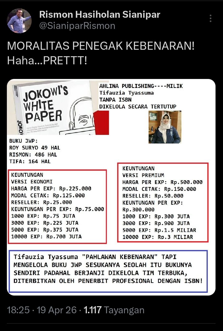 HarimanAz's tweet photo. @SianiparRismon jelasin universitas yamaguchi yg katanya ijazah elu palsu mon https://t.co/9kja3LzFzr