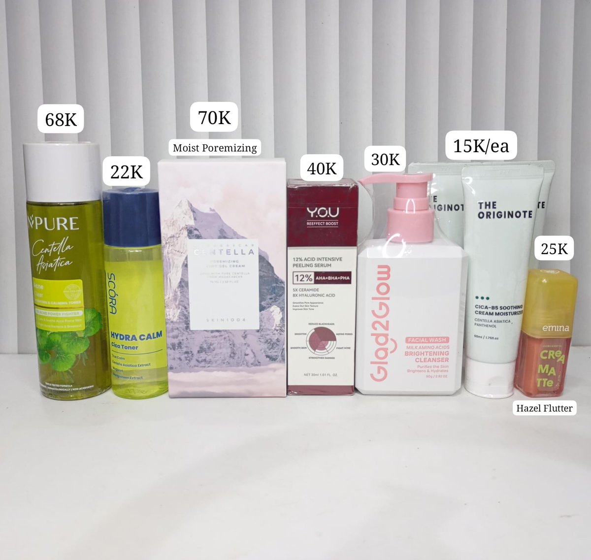 Fiooobck's tweet photo. @ryuxxxar ini skincare all new sealed
https://t.co/WgKR44nhUn https://t.co/rDaEYBqL9X