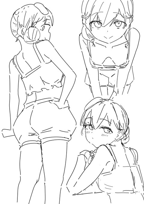 次はsskをたくさん描こうのラフ 