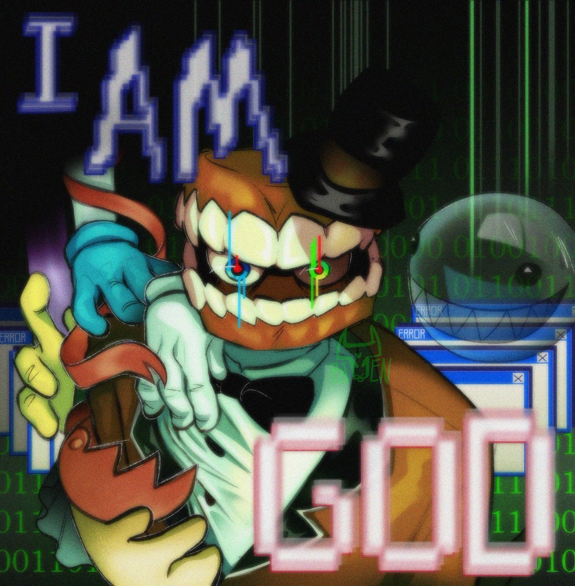 BienCheif's tweet image. "I AM GOD"
Cogito Ergo Sum
#tadc #theamazingdigitalcircus #caine #IHNMAIMS