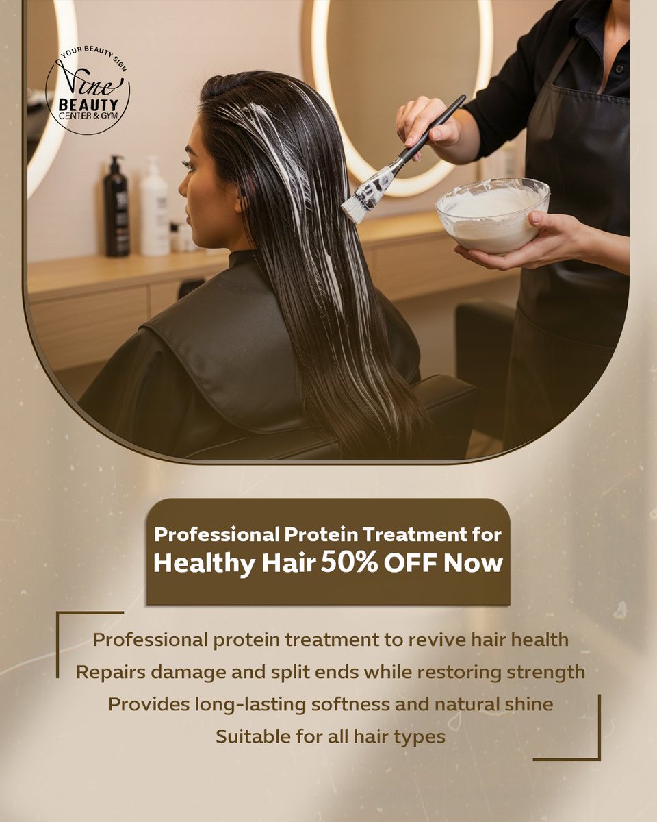 vinebeautycentr's tweet image. Limited-time offer🤍

Professional protein treatment to restore your hair’s health and shine with 50% OFF✨

The perfect chance to repair damage and bring back soft, strong, and healthy-looking hair.

📌 For WhatsApp contact: 544042422
#vinebeauty #offer #foryou #hair #protein
