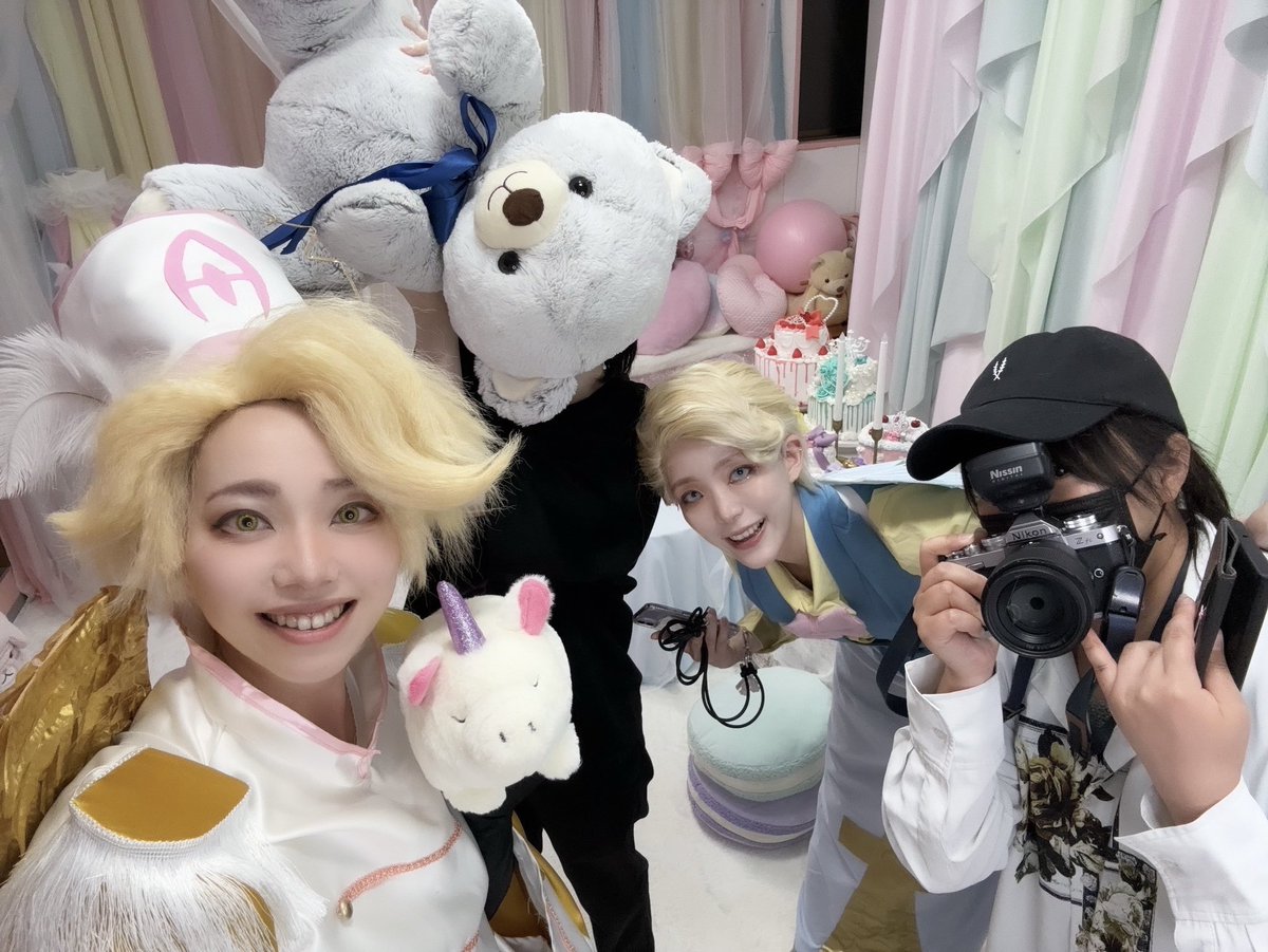 んわーーーーーいやっとピタアベくんで撮影いけたぞーーーーー🌈🐏🪽✨
みそてゃんアベル最高にcute...🤍🤍
最強カメラマンおみさんとﾃﾞｪﾗｲｽもありがとうございましたーーー!!!!!