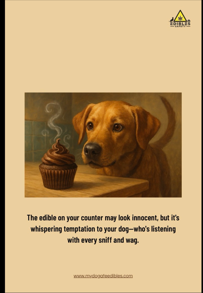 mydogateedibles's tweet image. The edible on your counter may look innocent, but it's whispering temptation to your dog—who's listening with every sniff and wag.

#dogs #dogsafety #cannabis #edibles #petcare #THC #CBD 
mydogateedibles.com