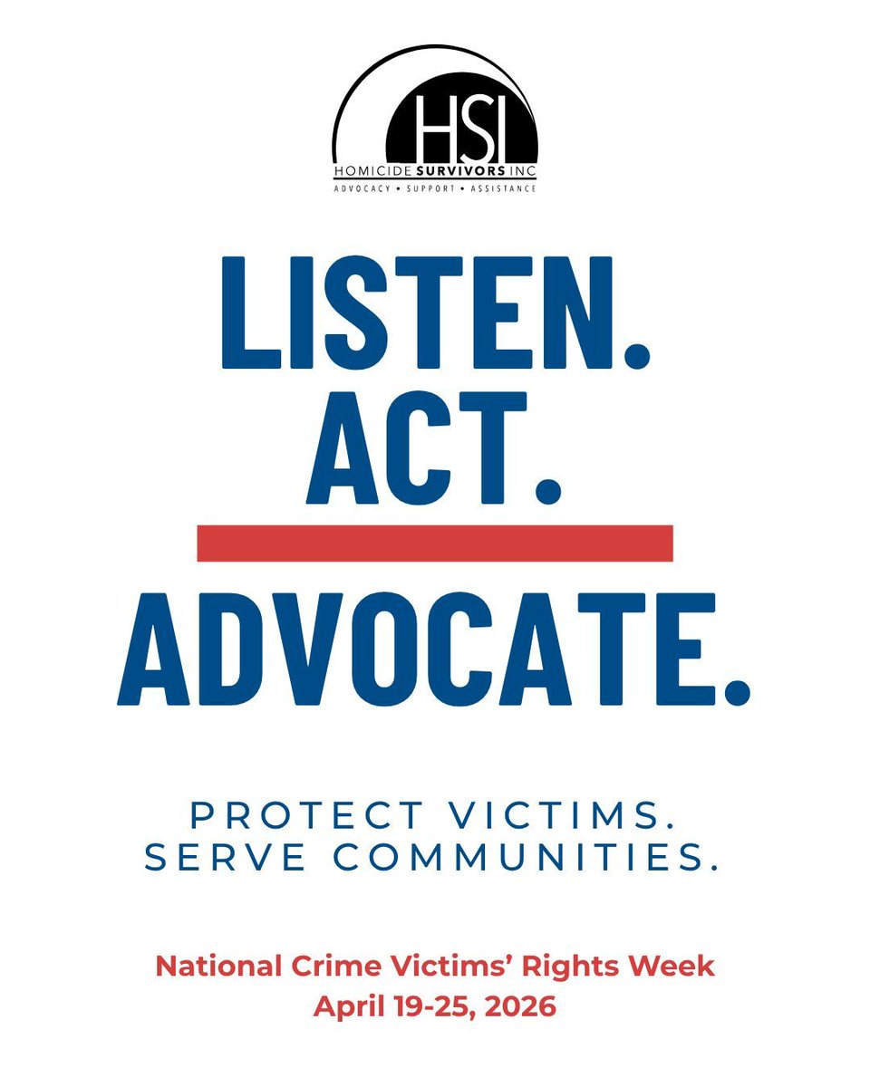 Homicide Survivors, Inc. tweet media
