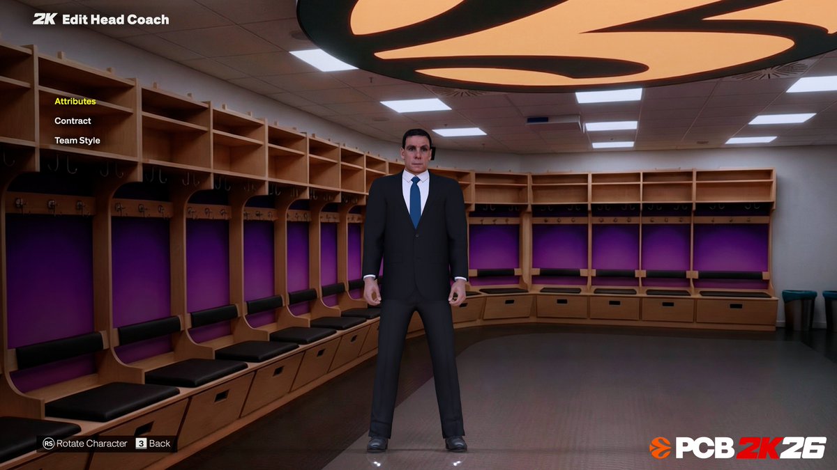 shuajota's tweet image. Starting with the next #PCBasket2K26 update, I’ll be including real #EuroLeague coaches whose renders I’m working on from scratch so their face scans look as realistic as possible on #NBA2K26.