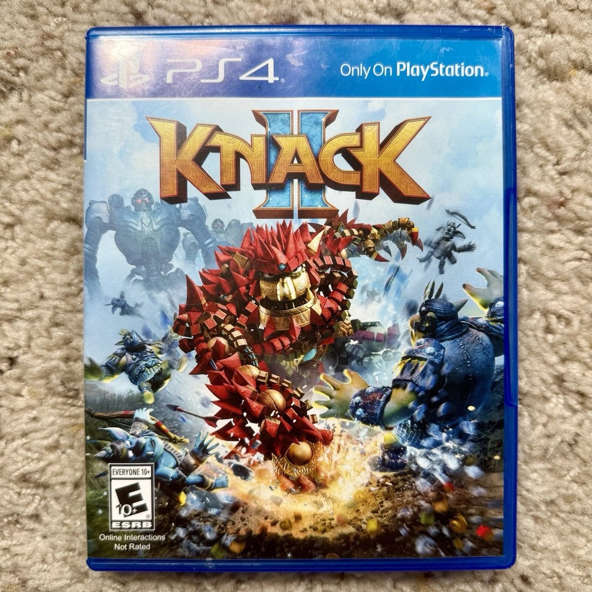 typohound's tweet image. Knack II for #PS4. Play or pass?