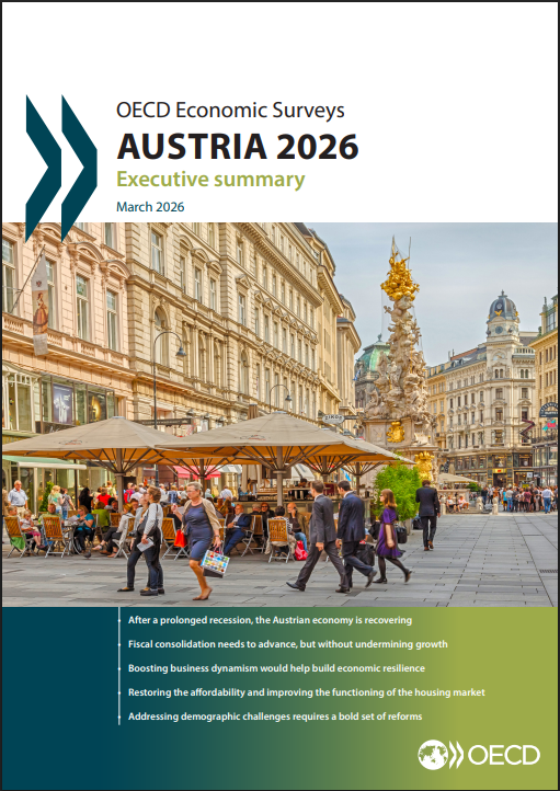 OECDeconomy's tweet image. Missed the release of the @OECD Economic Survey of #Austria?
Read the recommendations to tackle fiscal challenges, address population ageing, boost business dynamism and improve housing affordability.

➡️Brochure: brnw.ch/21x1Jsa