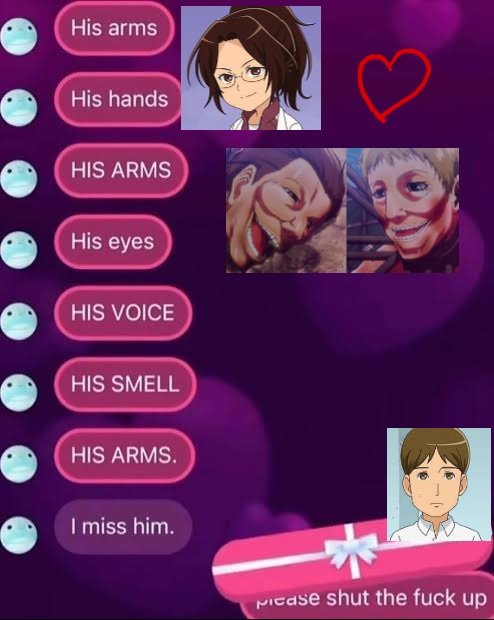 Doobizoro's tweet photo. Oh to be swaney and bean 

#hange #moblit #aot https://t.co/sdyDOk7WNV
