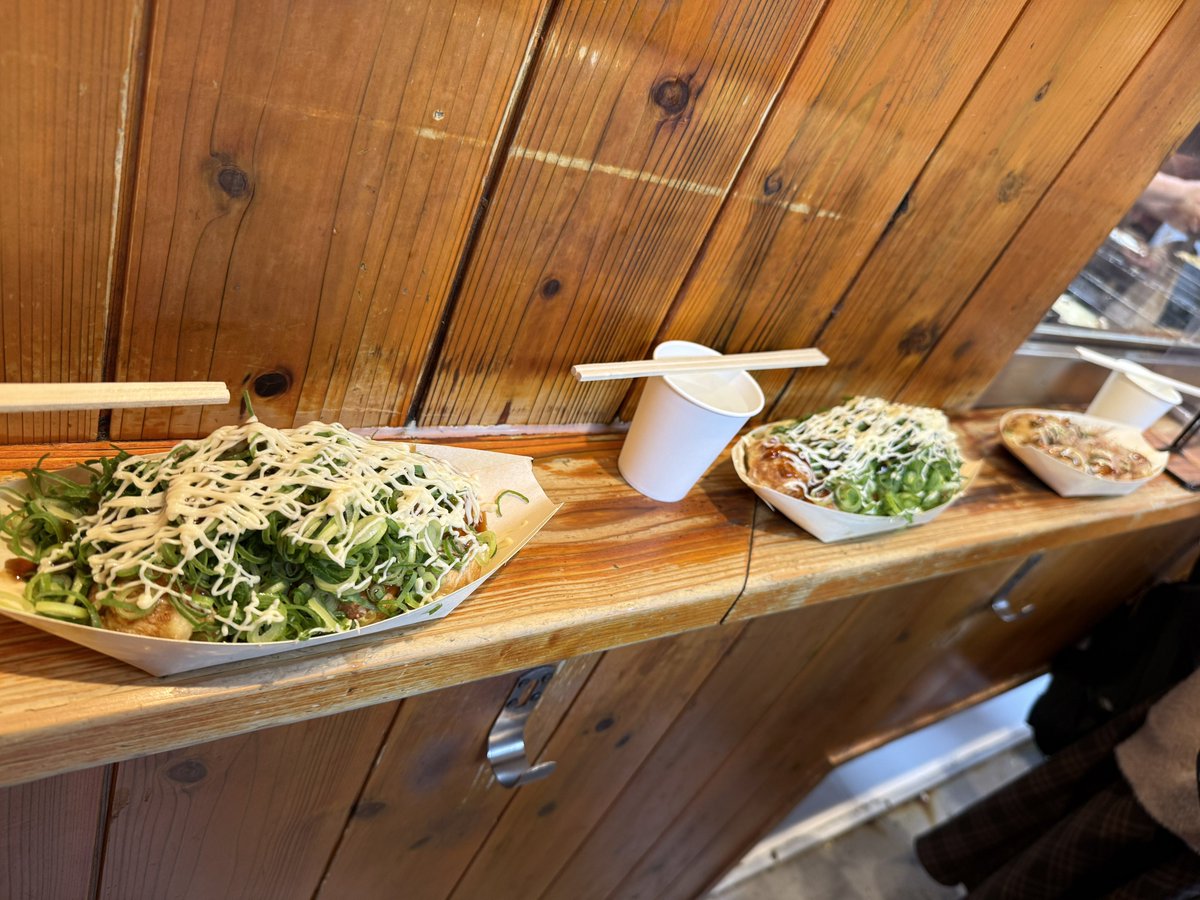 underworld5656's tweet photo. たこ焼きも串カツも美味しかったし、電車をsuicaで乗れるようになったし、下手くそなりに準決まで行けたから楽しかった😋ブレーキについて色々考えてみよう🌀 https://t.co/sZF4sZVF3n