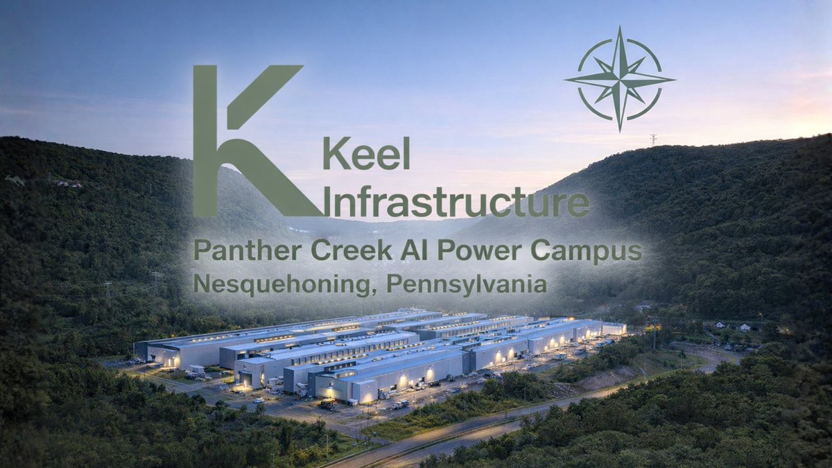 InvestNorthwise's tweet image. Our full $KEEL $BITF report and analysis on the Panther Creek Site is here! 

Check out the full analysis in the first comment.

Panther Creek is perhaps Keel's most important development in its growing site portfolio today. 

The location has the cleanest path to near term AI