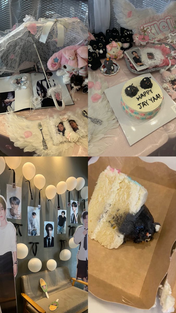 kjbeyto's tweet photo. happy jayday ◛⑅·˚ ༘ ♡
เฟ่น่ารักแม่เจด้าปลื้ม สตาฟเริ่ดคุยด้วยหมด คุยสนุกมาก พี่ผู้ชายคือที่สุดชวนคุยไปเรื่อยมา ขนมของร้านก็อย่อยย เห็นบอกจาจัดเฟ่วันเกิดนิกิกับซองฮุนด้วยไม่พลาดคั้บ!🫡 มุมสวยๆเย้อมากจัดเฟ่กันน่ารักสุบๆ ขอบคุณที่ทำคาเฟ่วันเกิดเจย์นะคะ💖
 #Lucky_Jongseong_Party https://t.co/fVTol6zR09