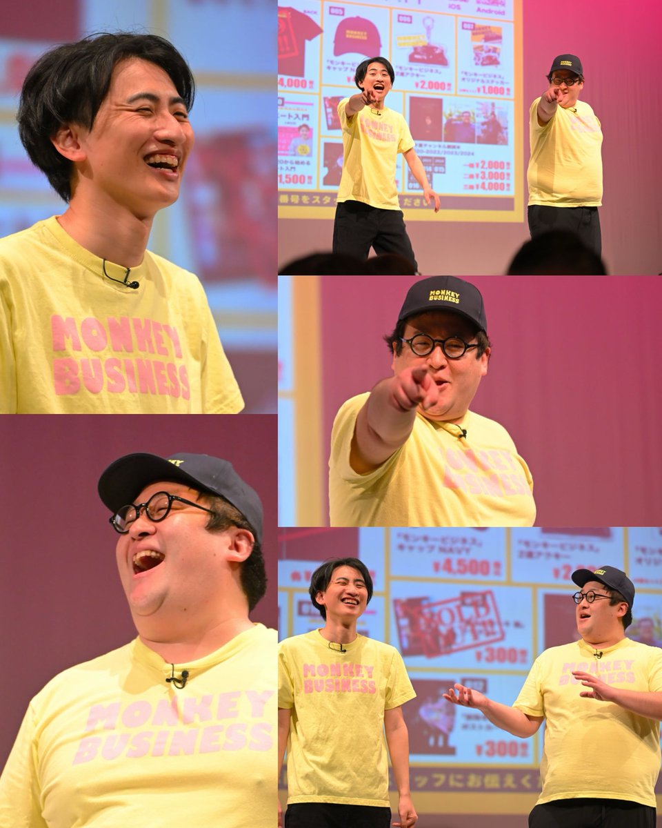 kkssjun's tweet photo. 画質を上げて再投稿
春とヒコーキ第３回単独ライブ 「モンキービジネス」
2026.04.19福岡公演
今回のネタで好きなのはコンビニとマラソン！
ラストにとんがったシュールなネタを持ってきたのは流石でした！
最後の撮影タイムで仕事用のカメラを思いっきり弄ってくれた！！
一生の思い出！
#春ヒコ単独 https://t.co/KfJsCbAnQQ