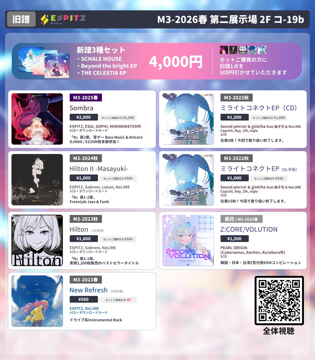 ESPITZ MUSIC🌸M3春コ-19ab🌸オンゲキ「THE CELESTIA 180」 tweet media