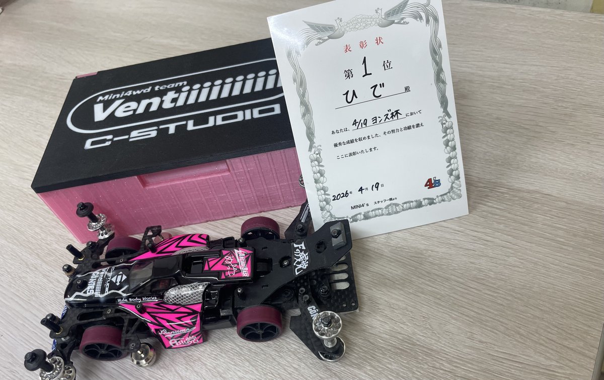 MINl4's（ミニヨンズ）【公式】（ミニ四駆イベント） tweet media