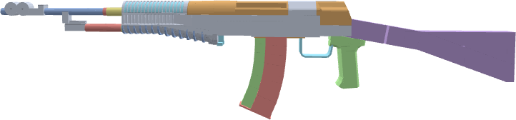 Proximitylol_'s tweet image. My rendition/version:

mp7, AN-94

#blockbench #lowpoly #3dmodel