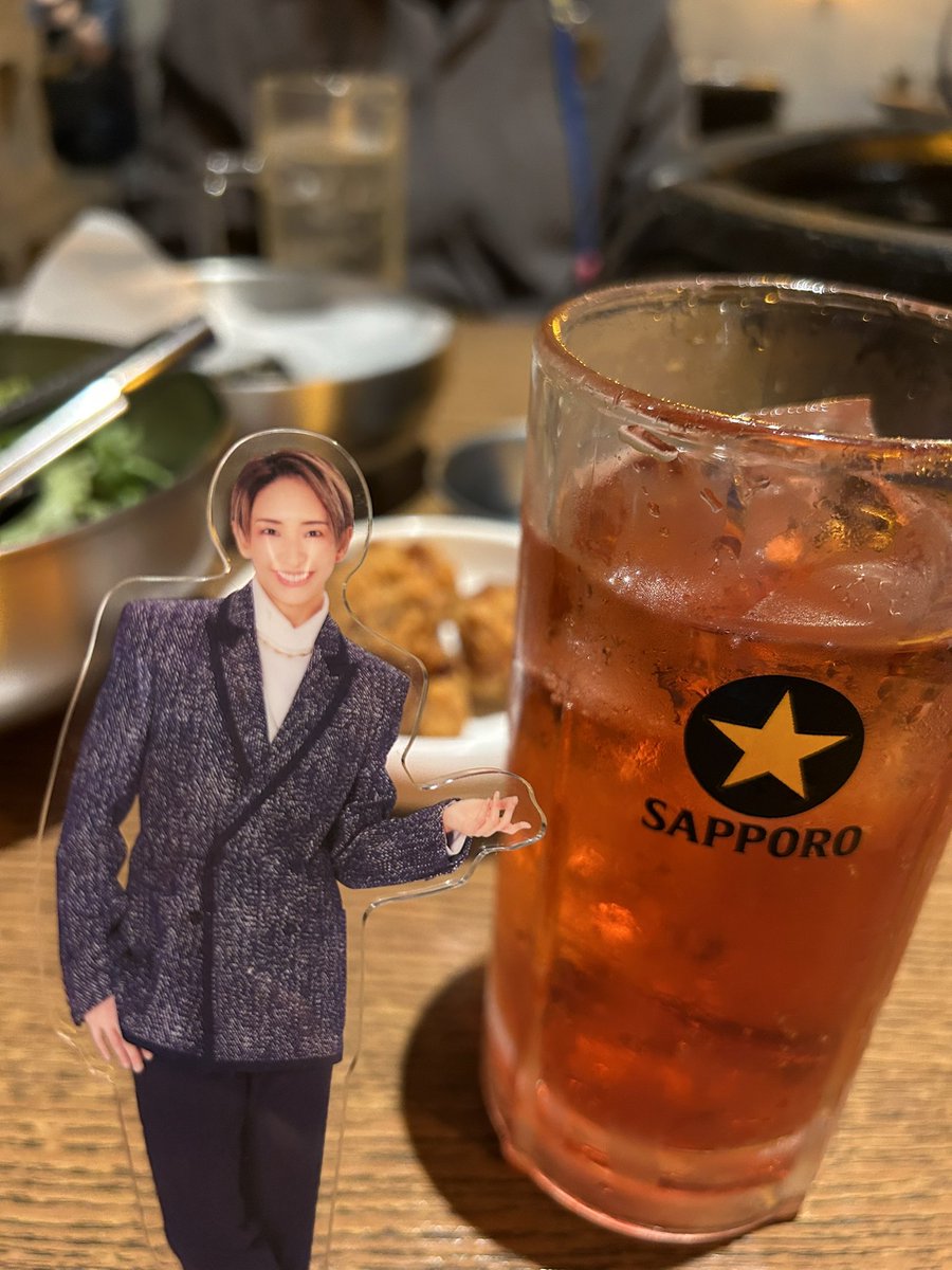 ずんのおたくと会えていっぱい喋れて嬉しかった〜！ひっさしぶりに飲酒したのも幸せだった！笑
ずんちゃんについて語れるのが幸せすぎた🪐早く宙組みにいきたいな🪐