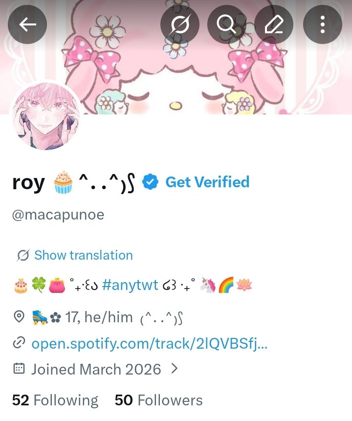 roy 🧁^. .^₎⟆ tweet media