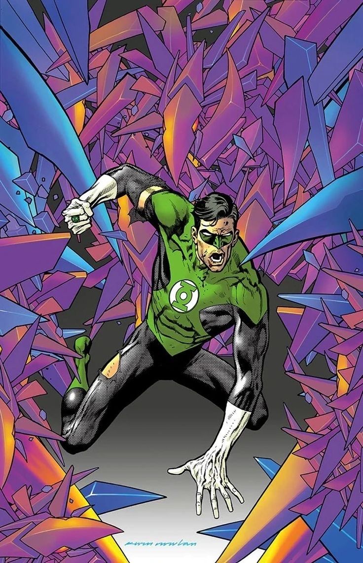 IntoWeird's tweet image. Green Lantern by Kevin Nowlan #dccomics