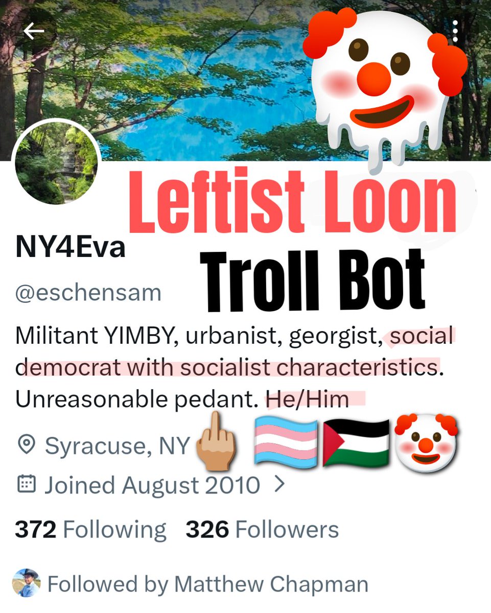 SassyDem's tweet image. Asked &amp;amp; answered #Leftist #Trans #Troll #Bot 🖕🏼🇵🇸🤡 

FYI, you're following a troll bot. @fawfulfan cc @peterawolf