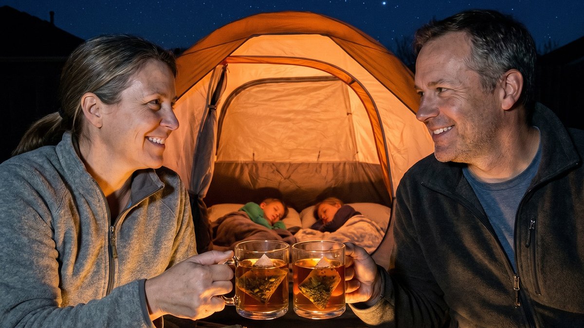 tealybox's tweet image. Trading city lights for backyard stars. 🔭 The elder is officially the ‘Constellation Expert,’ the younger is hunting for aliens, and the parents are just happy the tea is still hot. April weekends done right. ☕️✨  #FamilyGoals #Stargazing