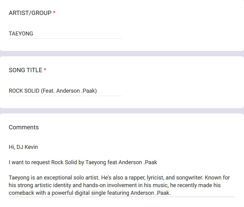 LTYlicious's tweet image. let's do this! hwaityong!

open.spotify.com/track/7g57jPAh…

Rock Solid with TAEYONG 
#TAEYONGxPAAK_RockSolid 
#태용이와_함께_갱갱할_시간 
#wpvr #wpvrrequests #wpvrrequestlive