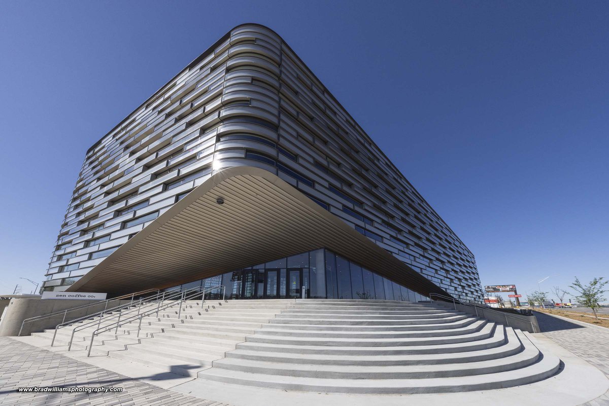 GrowOmaha's tweet photo. Omaha's new Central Library officially opens to the public at 12:30 this afternoon!  Here are some photos and an overview:  https://t.co/2UoO5QhXfB  Photos by @bradwphoto https://t.co/YhqgF5os5k