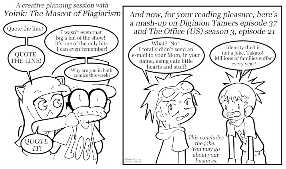 BlitzComicGuy's tweet image. Weekly Digimon Comic: Digimon Tamers - page 37.25
patreon.com/BlitzTheComicG…
#webcomic #DigimonTamers #anime