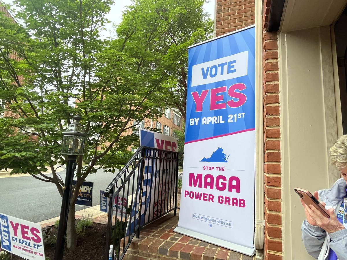 BlackVaNews's tweet image. Maryland Gov @iamwesmoore in #Alexandria with @DonBeyerVA for the #Vote YES campaign #April21