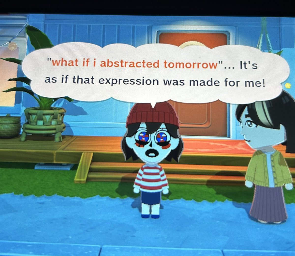 MizuTora5's tweet image. subtle foreshadowing 🥹 #tadc