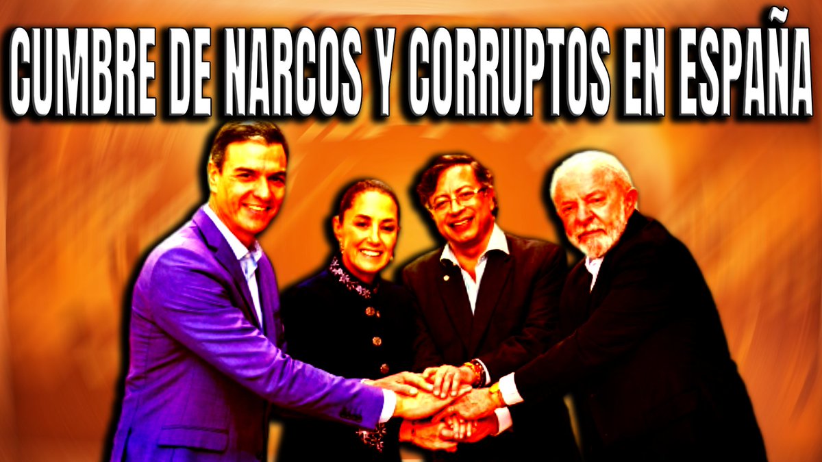 ¿Será que los capos de narcopopulismo corrupto le prendieron las velitas y le anticiparon el feliz cumpleaños a Petro en Barcelona? ¡Qué desfachatez! Los peores narcocorruptos de Iberoamérica en un cónclave a la vista de todo el mundo. youtu.be/1a-lqed3NZ8
