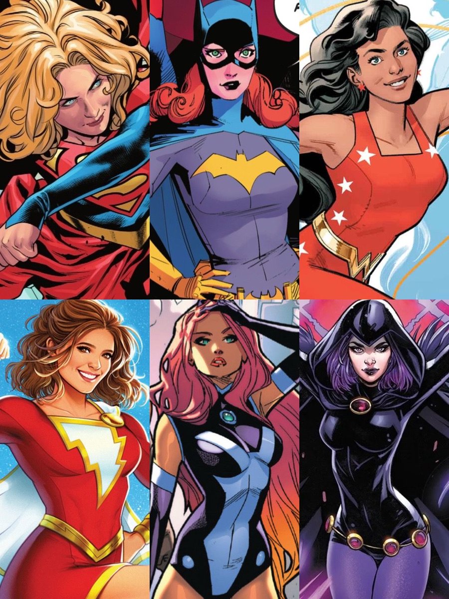 _AJForever101's tweet image. DC Super Heroines 

#Supergirl #Batgirl #DonnaTroy #Starfire #TeenTitans #JusticeLeague #ComicArt #dccomics