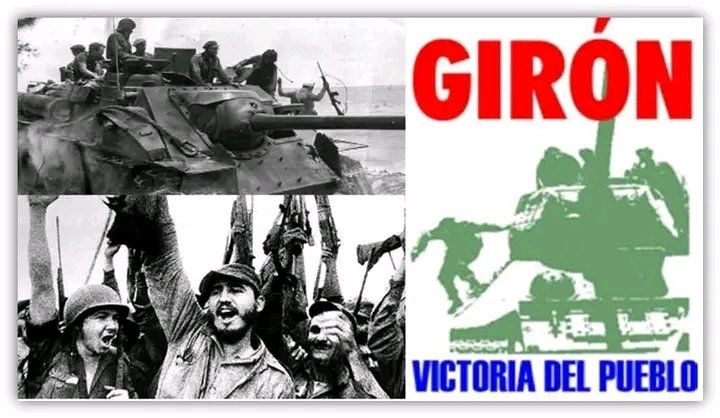 Girón de Victorias. Hoy, hace 65 años, de la primera gran derrota del imperialismo yanqui en América Latina. Nuestro pueblo escribió una página gloriosa de nuestra historia         #PlayaGirón la invasión mercenaria.
#GirónDeVictorias