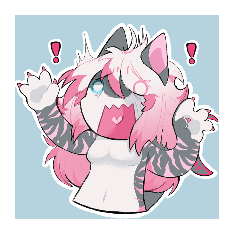 Sn0wySpace's tweet image. 🌈✨STICKERS for sp00ksterr✨🌈
#art #cute #furryart #commission #csp