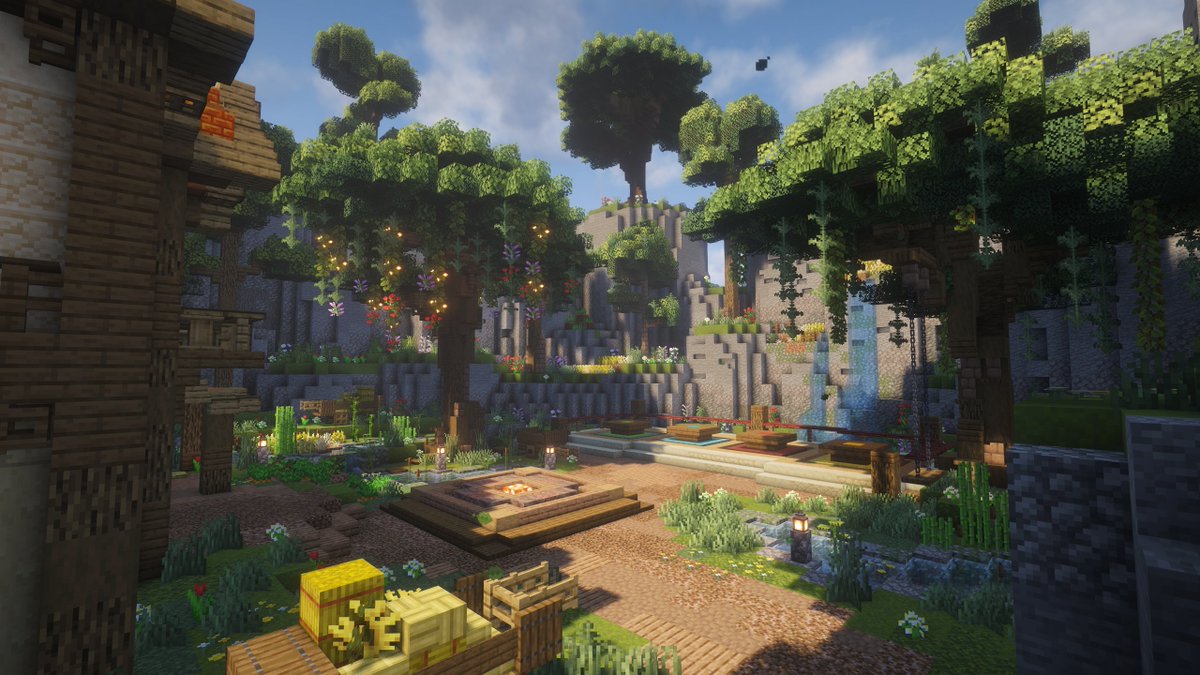 AndywaysMC's tweet photo. This was one of my first build projects that included terrain, honestly turned out great in my opinion! small hub for my friends dev server! 🌳

Build by: AndywaysMC
Made for: https://t.co/Jdd4x6G4DP / https://t.co/f3lciS5GlX

#minecraft #minecraftbuilder #builder https://t.co/S9aRG5b9Ey
