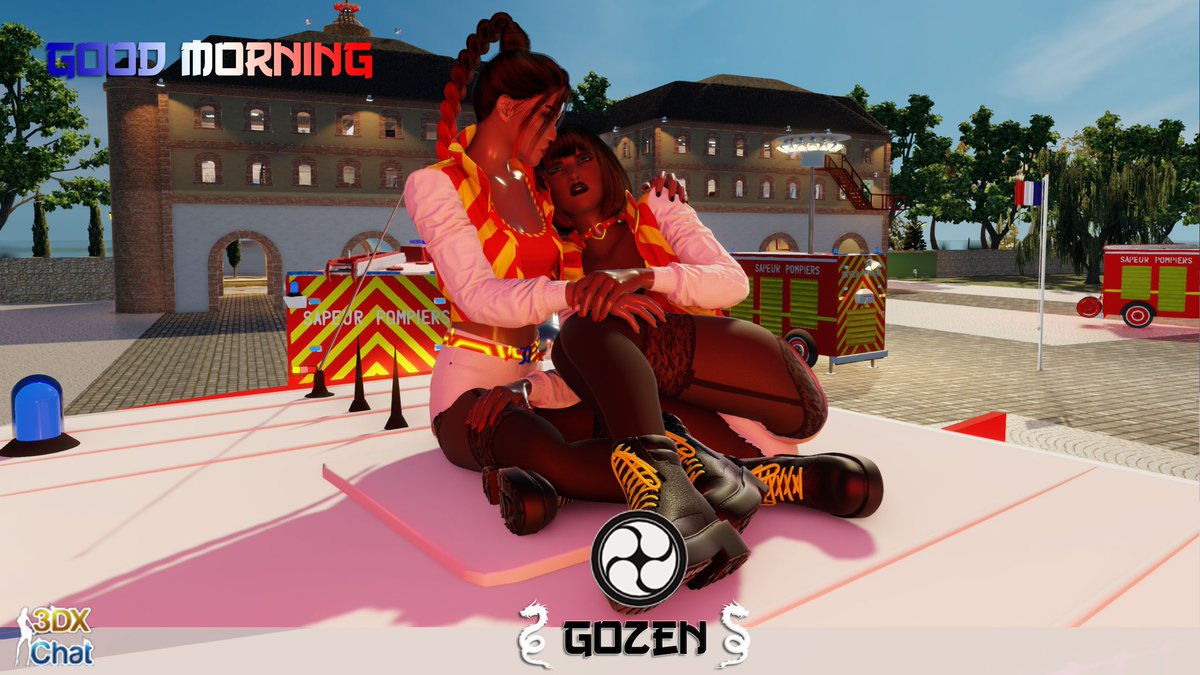 katoy3DX's tweet photo. Happy sundey 🙏from our future fire station party in July 14th🇫🇷👩‍🚒
#3DXChat 📸#VirtualPhotography #NoAI #3dxgamechat https://t.co/orjK4Y4Vzr https://t.co/Yt03ZrvKGc