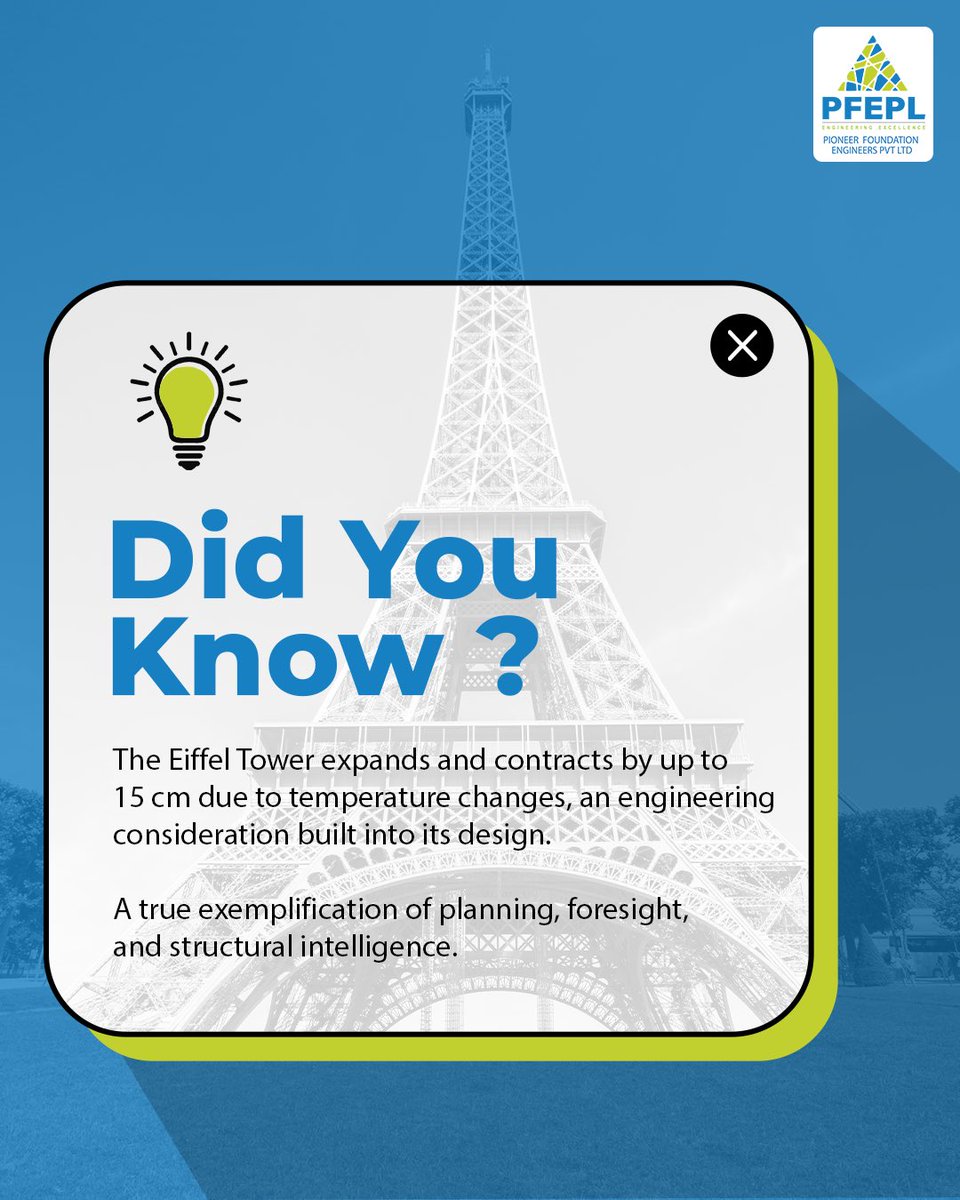 pioneer_pfepl's tweet image. Great engineering is not defined by the absence of challenges, but by the ability to overcome them with precision and confidence. We engineer every project with the same level of foresight to ensure long-term durability and performance.

#PFEPL #Pioneers #EngineeringExcellence