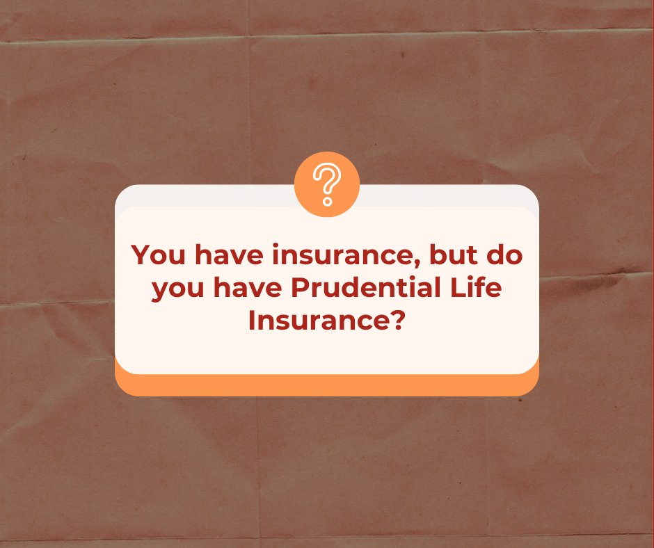 Isaiah_prulife's tweet photo. Having insurance is a start—but do you have Prudential Life? Don’t settle for incomplete plans that just build wealth or only cover education. 

Choose wisely. Choose a complete future with Prudential Life. Talk to us today. #protectionandsecurity https://t.co/EMiBqczw6M
