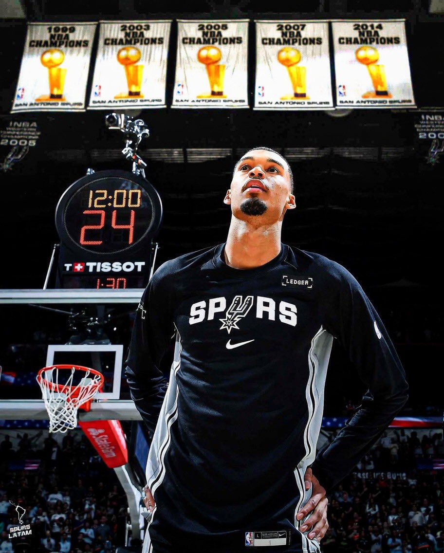 The Race for Seis begins today! 

#GoSpursGo #PorVida