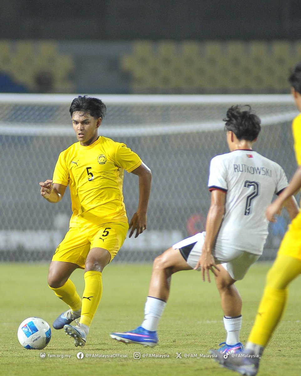 FAM_Malaysia's tweet image. Keputusan Masa Penuh

Kumpulan A • Kejuaraan B-17 ASEAN 2026 | Ahad, 19 April 2026

MALAYSIA 🇲🇾 2-0 🇹🇱 TIMOR-LESTE

⚽️ Aniq Thaqif Hairulnizam 9' Adam Haikal Afiri 51' 

#FAM #HarimauMalaya #ASEANU17 #DemiLencanaDiDada