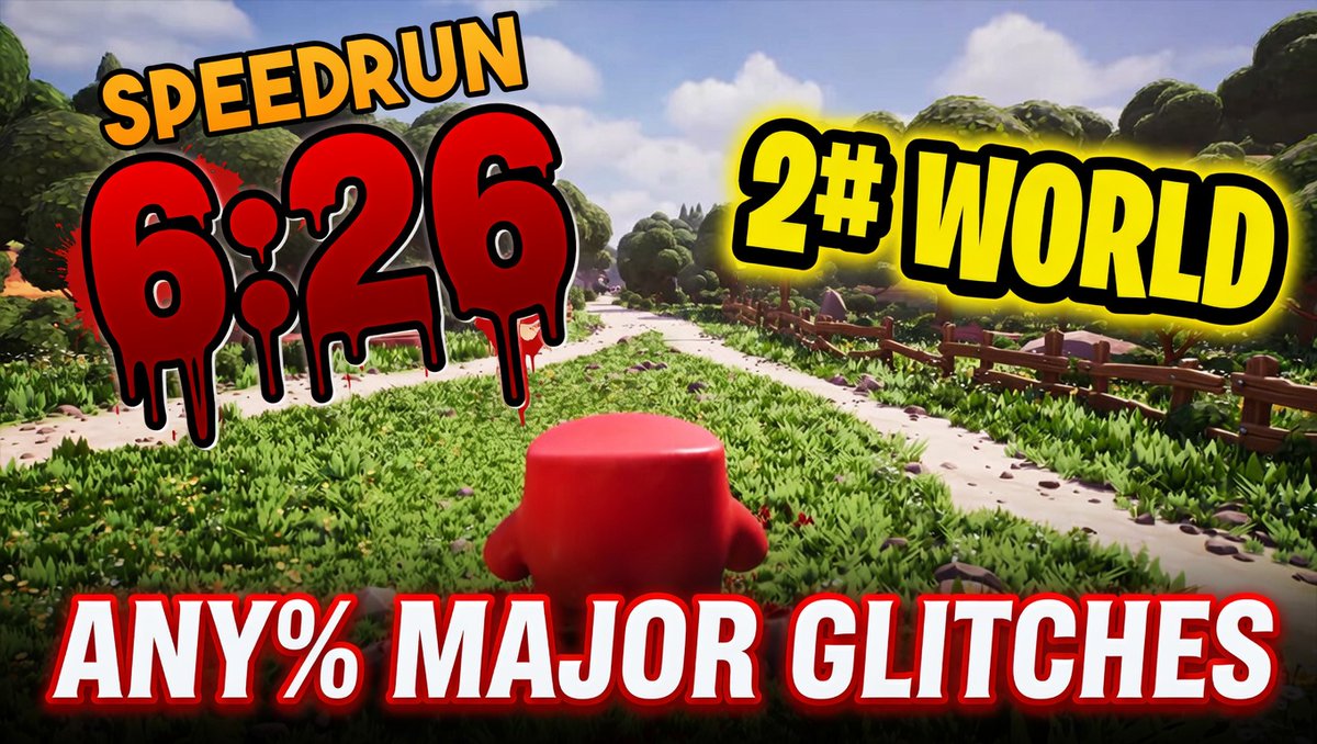 TGMGHOSTDEATH's tweet image. Nouvelle vidéo Youtube en ligne! Speedrun pour la catégorie Any% Major Glitches sur Super Meat Boy 3D, je suis 2eme mondial avec un temps de 6min26s! 
youtube.com/watch?v=jD2iAc…

@SluggerflyDev @SuperMeatBoy #speedrun