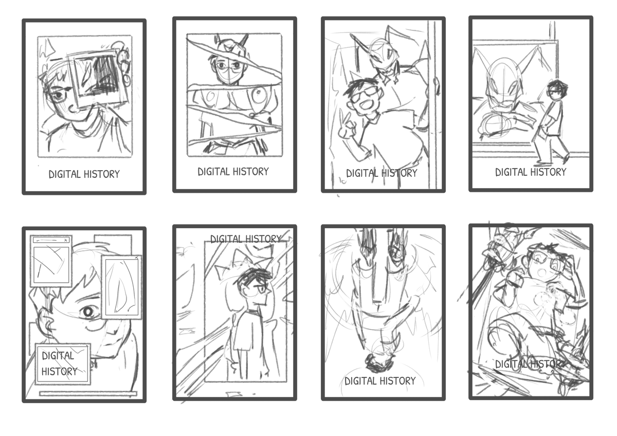 AicitelSevla's tweet photo. processo de ilustração digital para capa de e-book. https://t.co/agCj5ohRT3