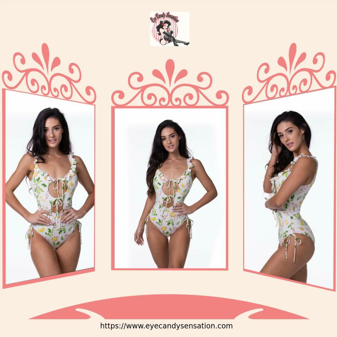 ICANDYSENSATION's tweet image. Dive into summer with our Lemon Print Ruffle Trim One Piece Swimsuit for just $54.95! Embrace vibrant vibes by the beach. #SwimwearFashion #SummerStyle

Shop Now eyecandysensation.com/products/lemon…