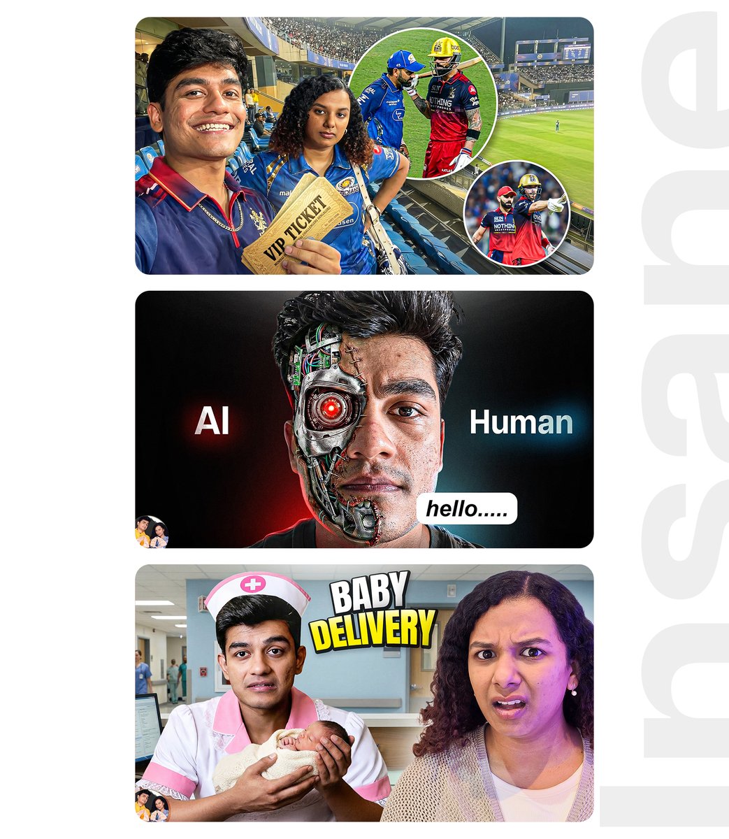 Insanepsd's tweet image. YouTube thumbnails designed for SlayyPoint
Drop your thoughts on these in the comments

#youtuber #slayypoint #rcb #thumbnail #ipl