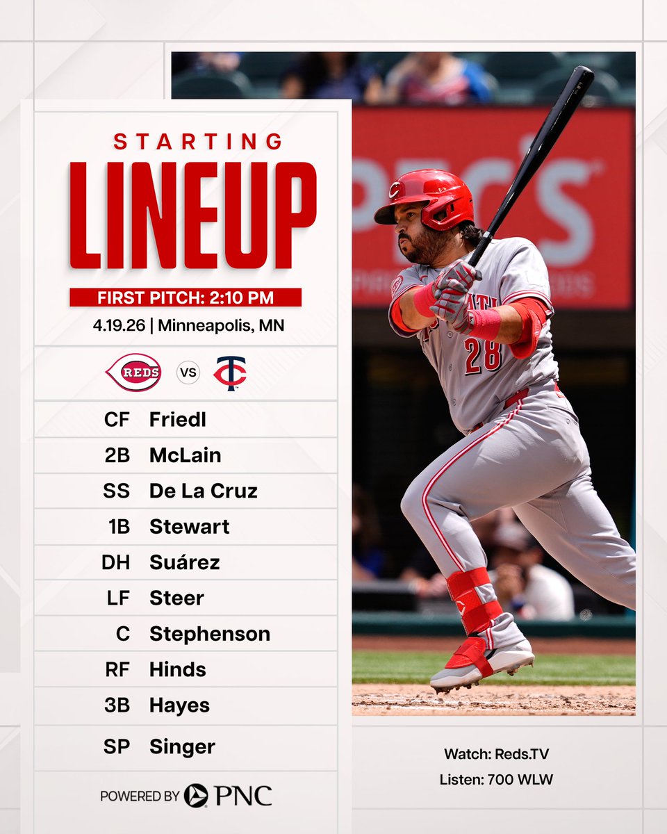 Cincinnati Reds tweet media